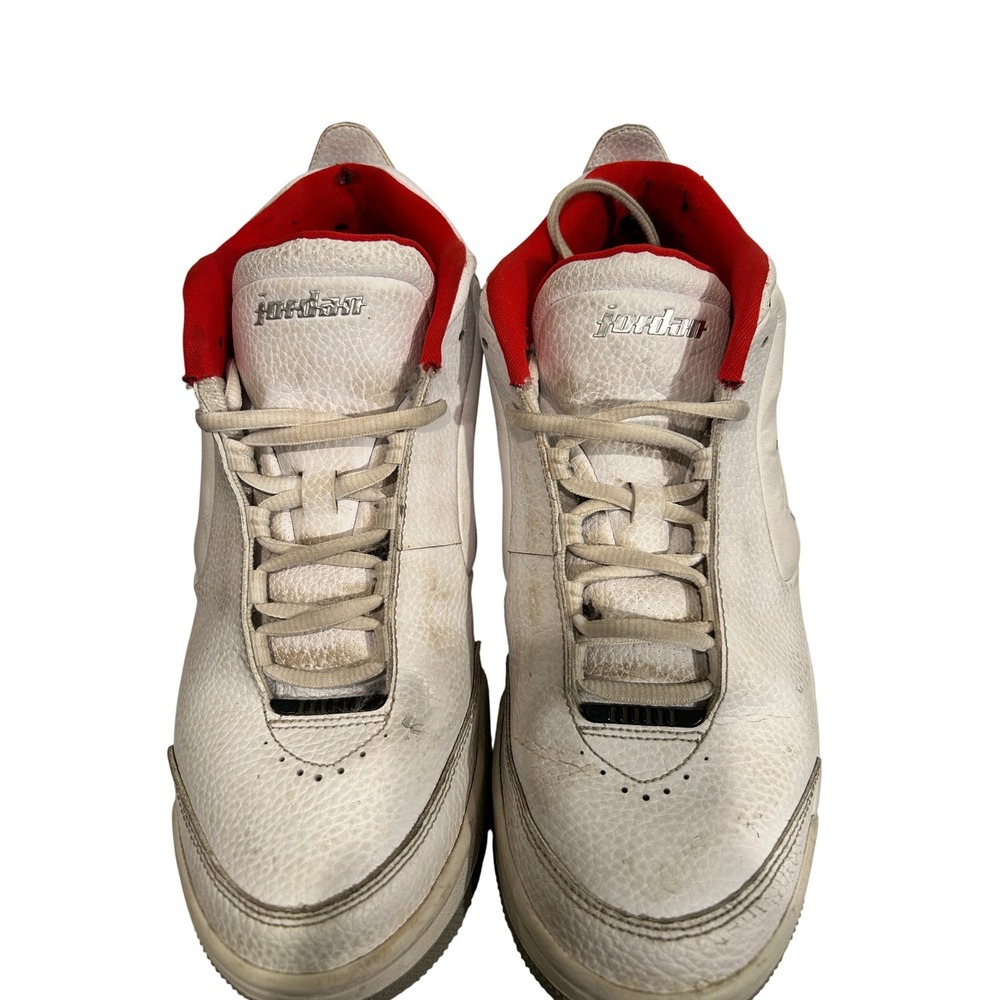 Jordan Big Fund Men's Size 10.5 White‎ Red BV6273-100 Basketball